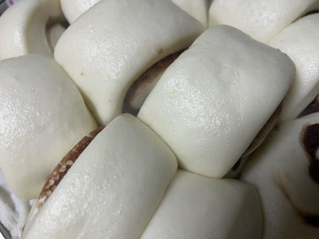 一发奶香小馒头，口感特别好！