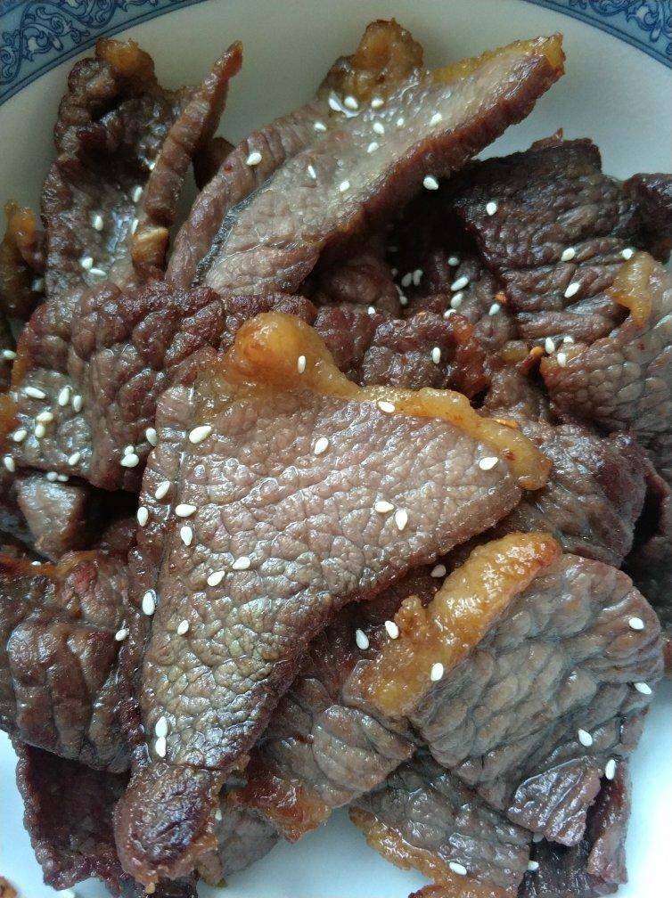 油炸牛干巴
