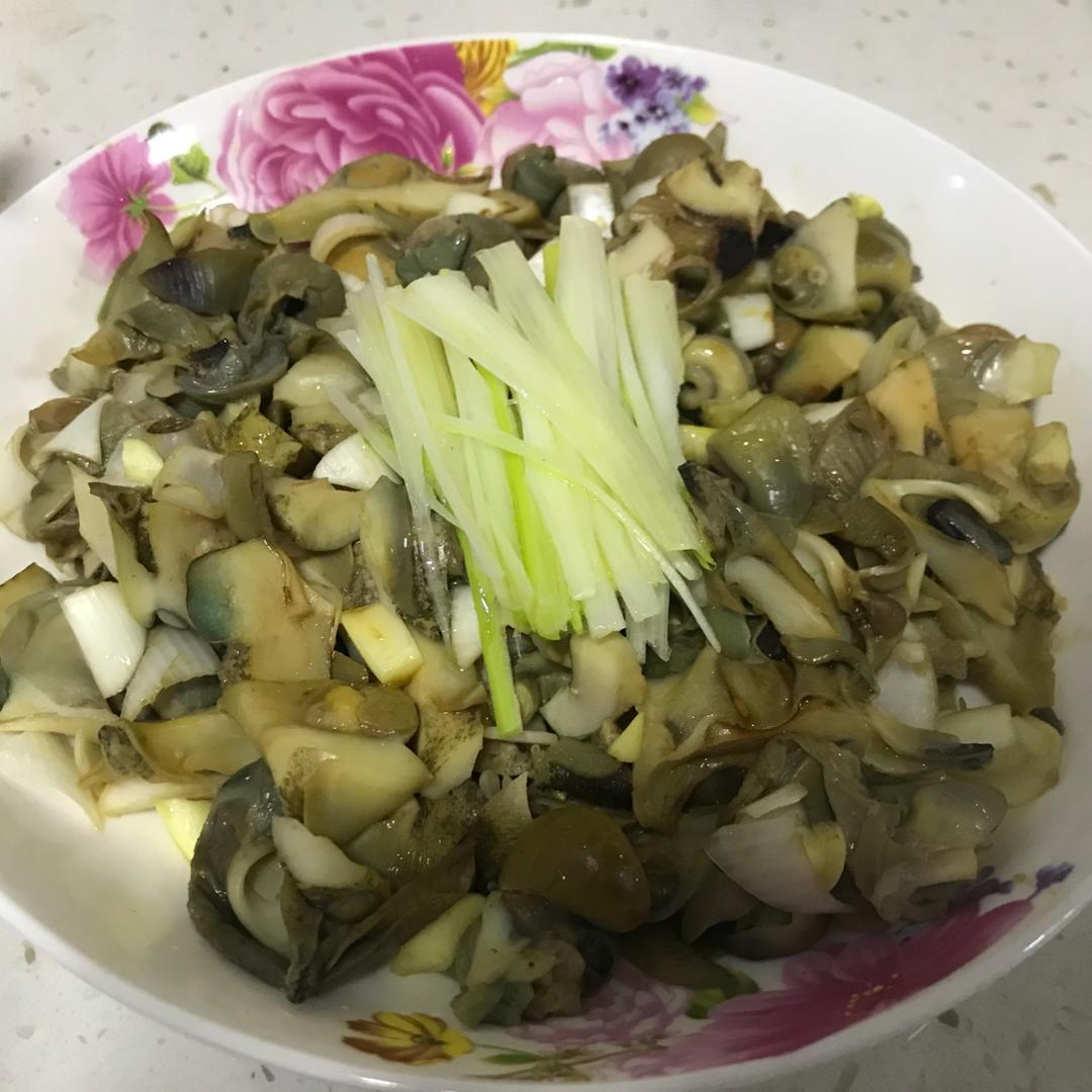 葱油螺片