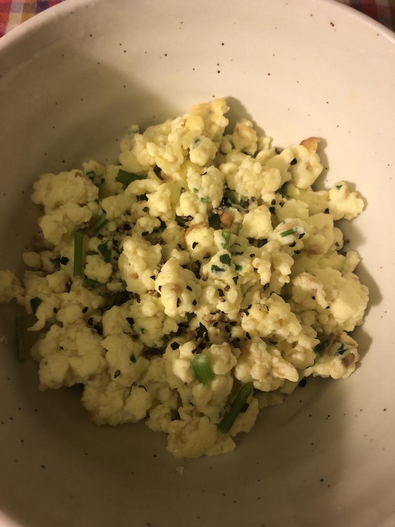 美式炒蛋 scrambled eggs