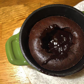 Chocolate molten lava cake 巧克力熔岩.熔浆蛋糕