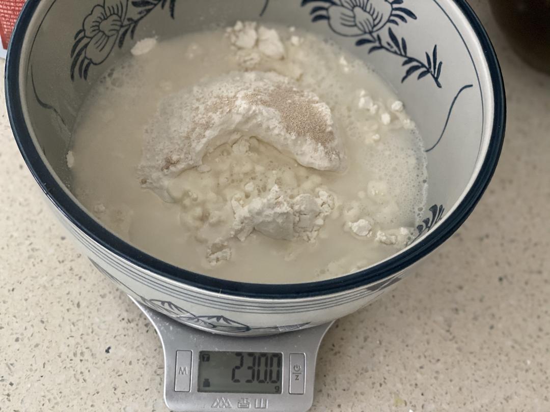 纯奶手撕吐司的做法 步骤1
