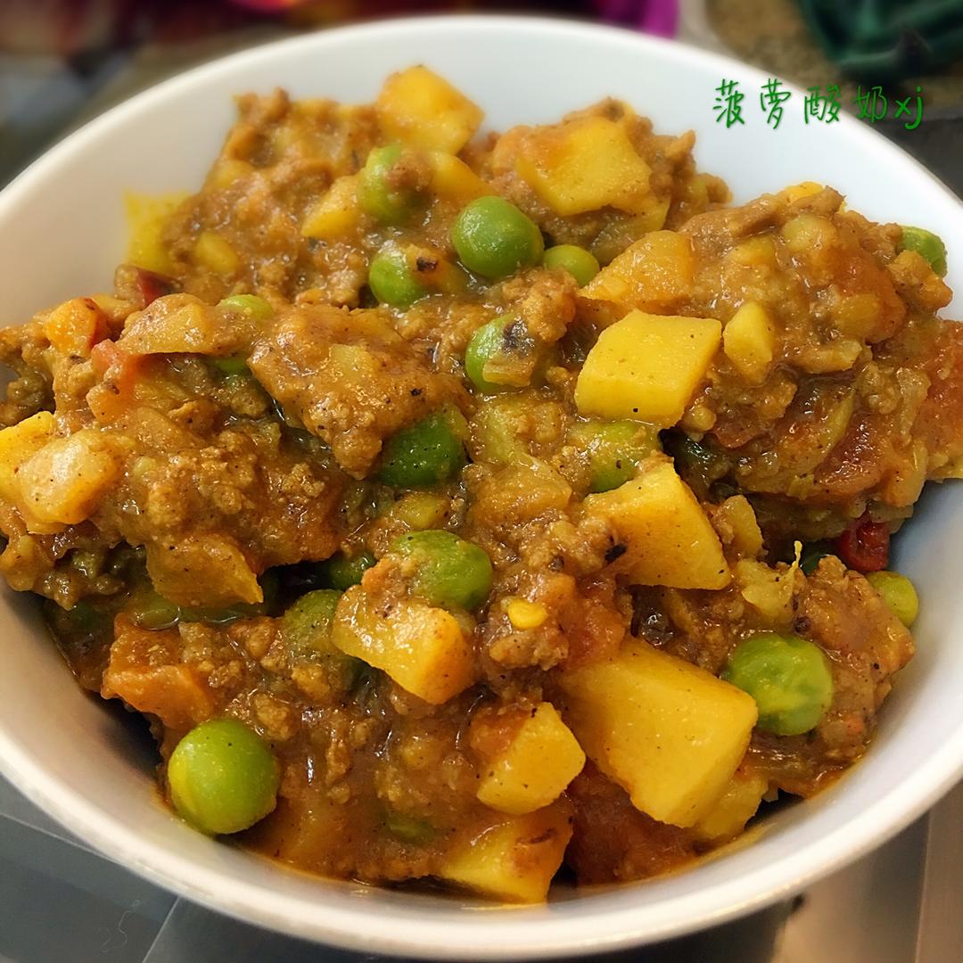 椰汁咖喱牛肉酱