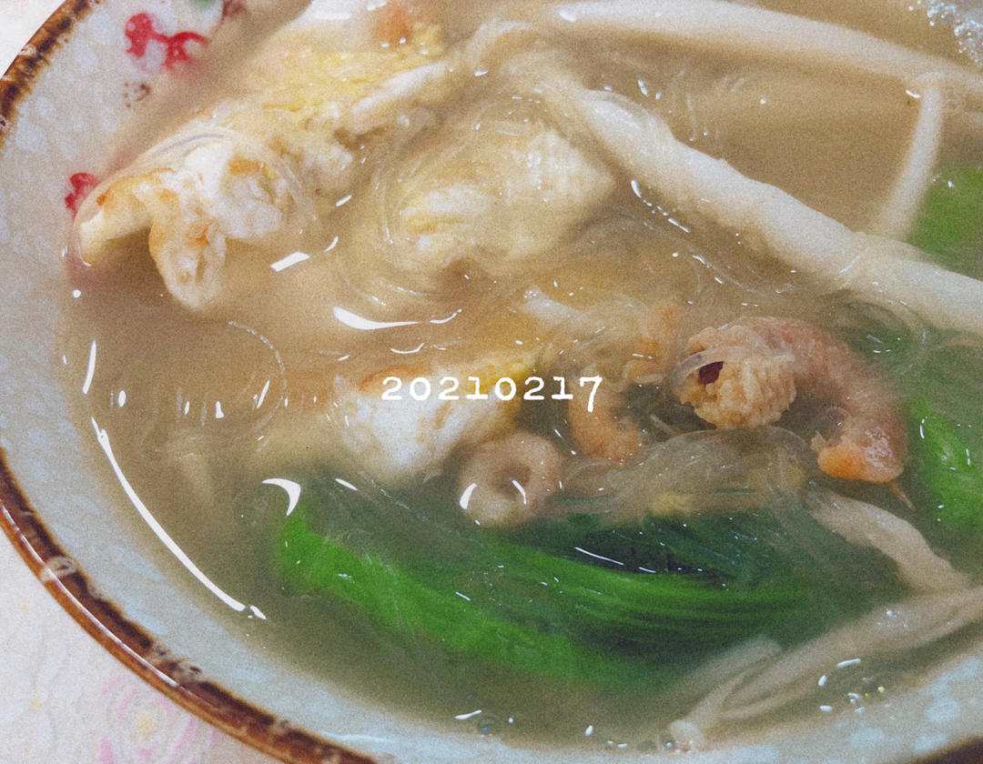蘑菇鸡蛋汤