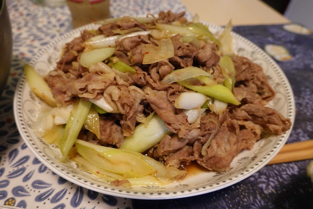 【盒马厨房】葱爆孜然羊肉卷