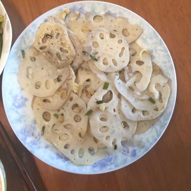清炒藕片
