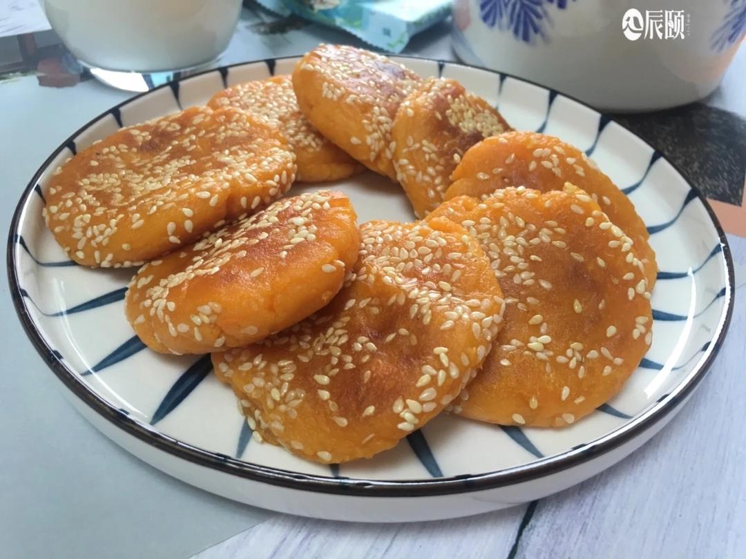 六鳌蜜薯做的蜜薯饼