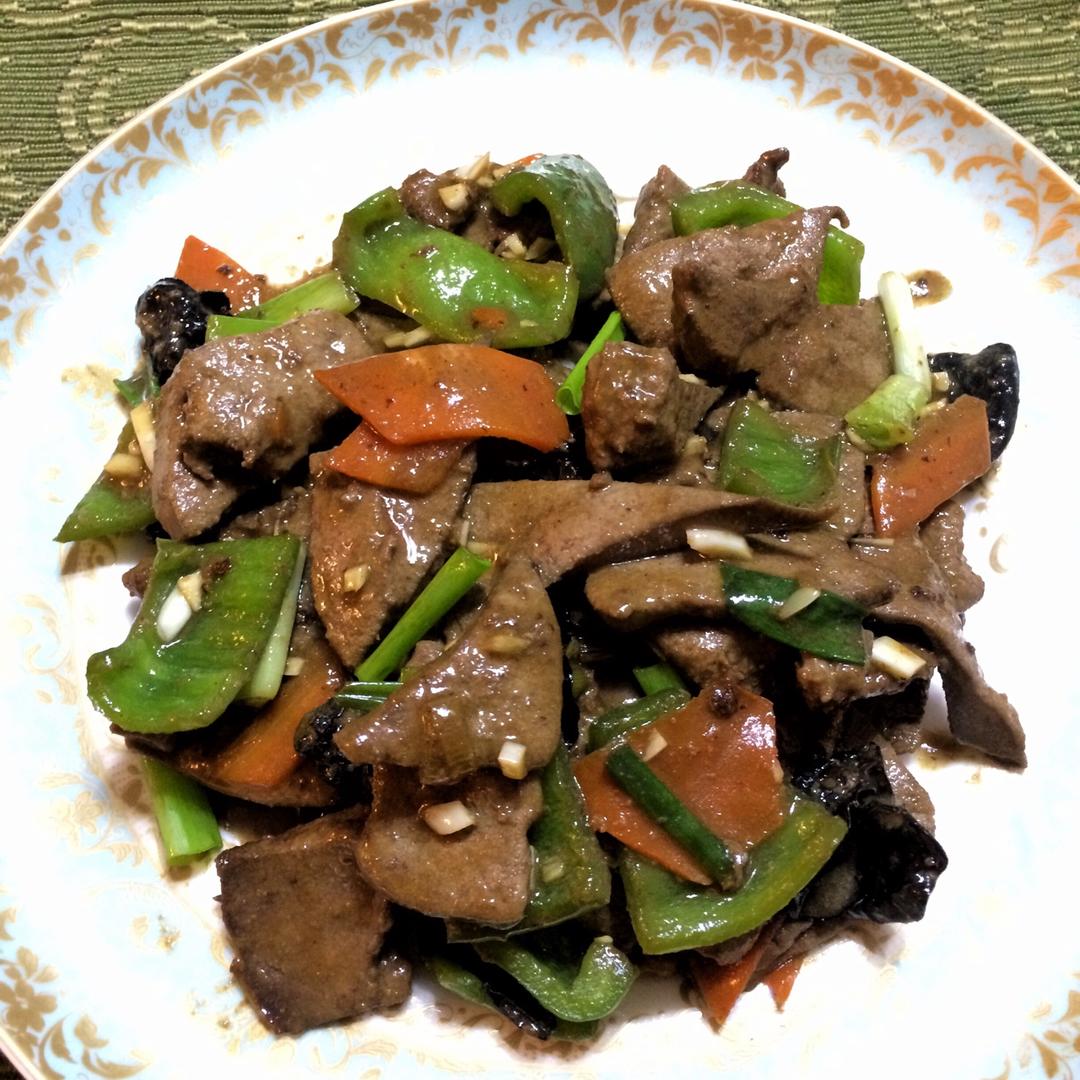 小欣与小颖做过爆肝尖儿热油,多蒜,醋还可以更大