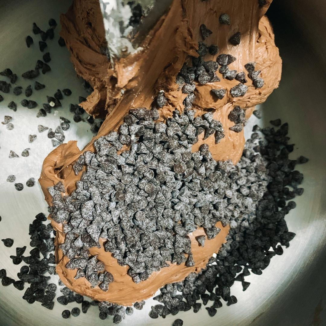 雪山巧克力吐司（巧克力奥利奥吐司面包）