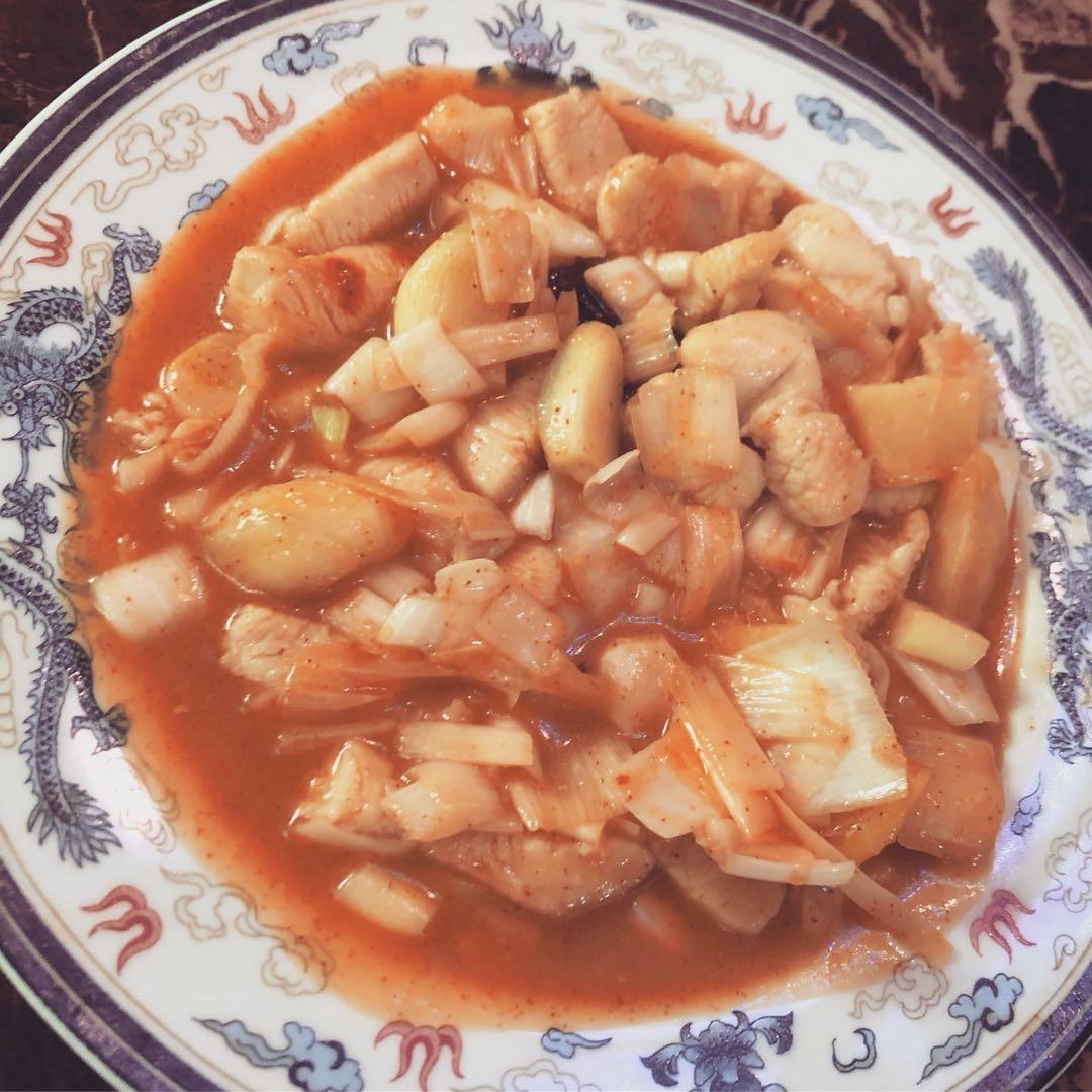 秘诀是雪碧的宫保鸡丁