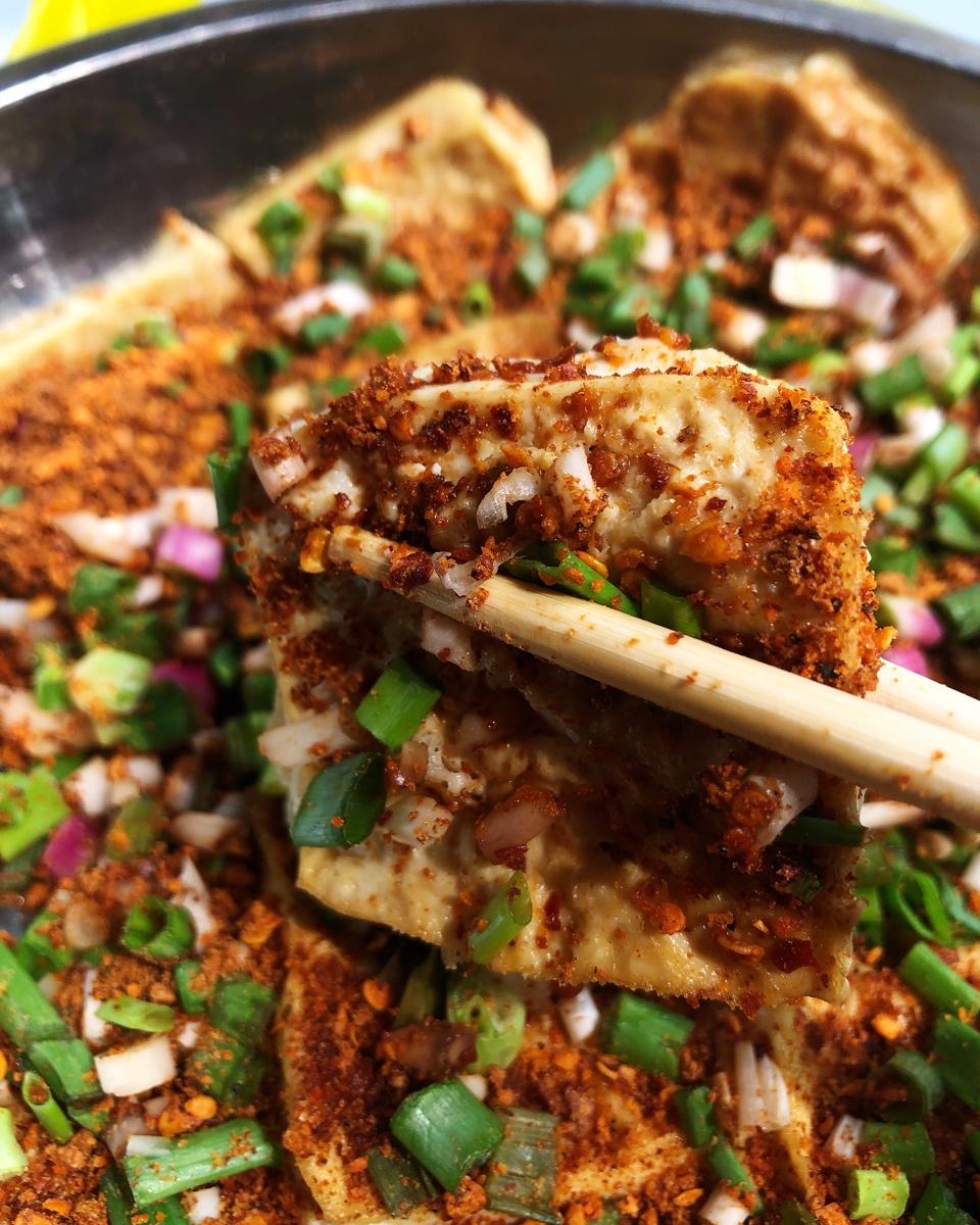 嘉多宝的端端做的自制包浆豆腐(包含豆腐制作包浆豆腐,包浆豆腐制作