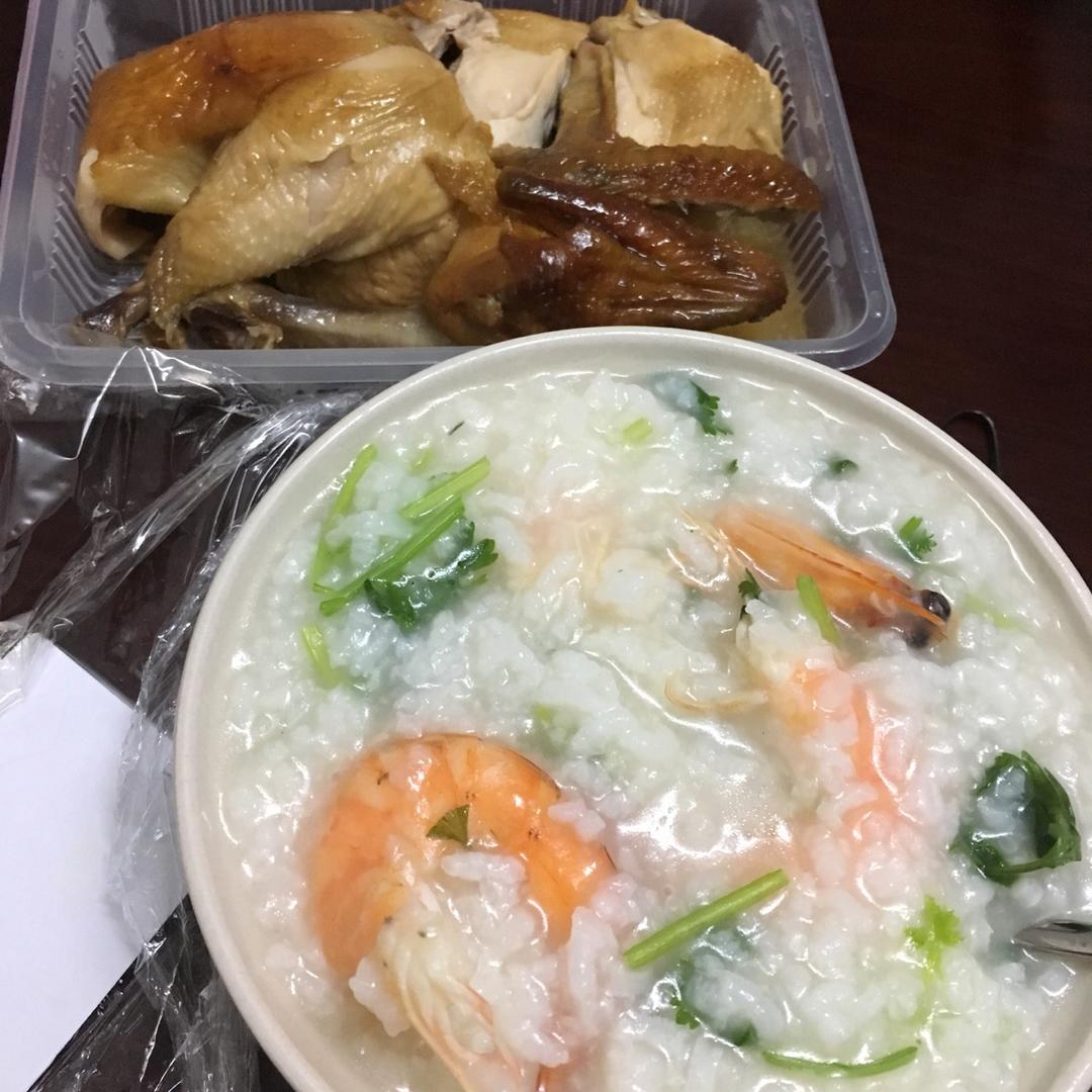 秘制鲜虾粥