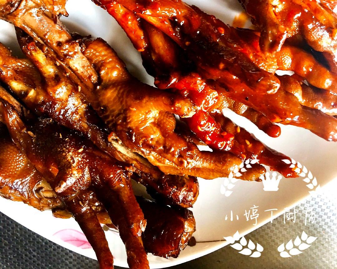 烤鸡爪.韩式鸡爪的做法