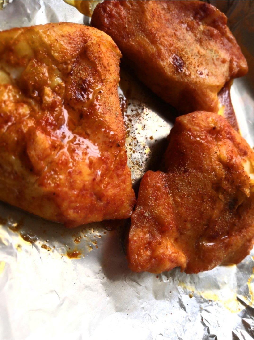 新奥尔良烤鸡胸肉（堪比肯德基的味道）