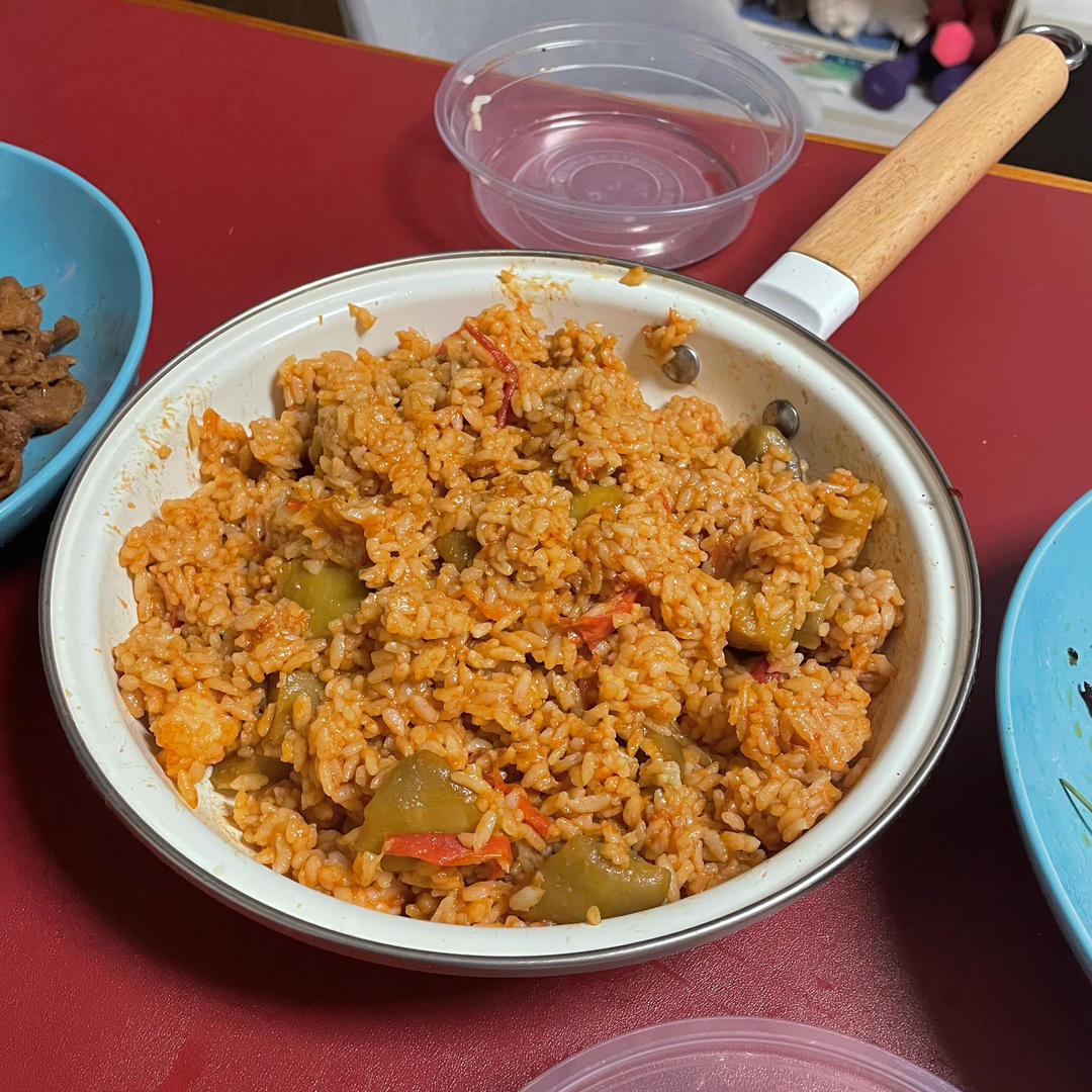 番茄茄子烩饭