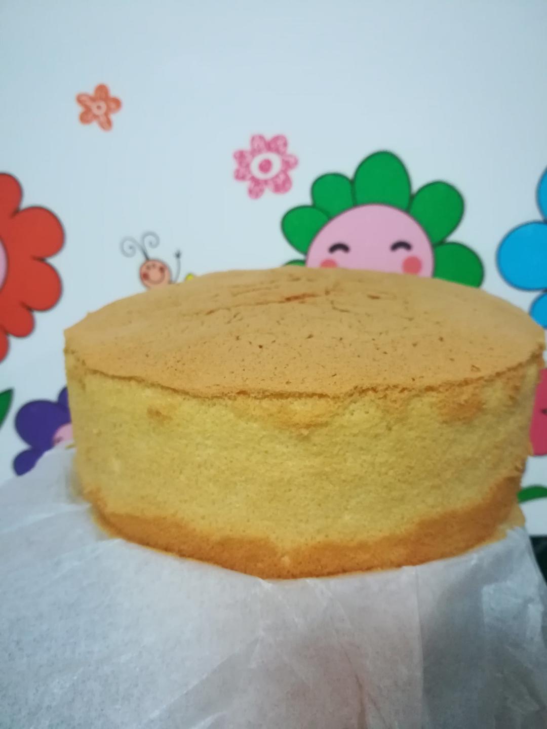 6寸戚风蛋糕（2蛋）