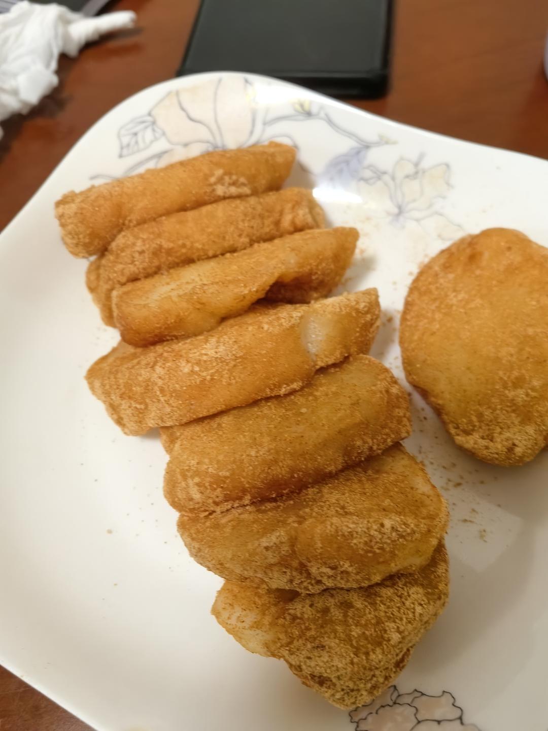 黄豆粉糯米凉糕（糍粑，年糕）粘粘糯糯超好吃，一口一个糯叽叽休闲零食