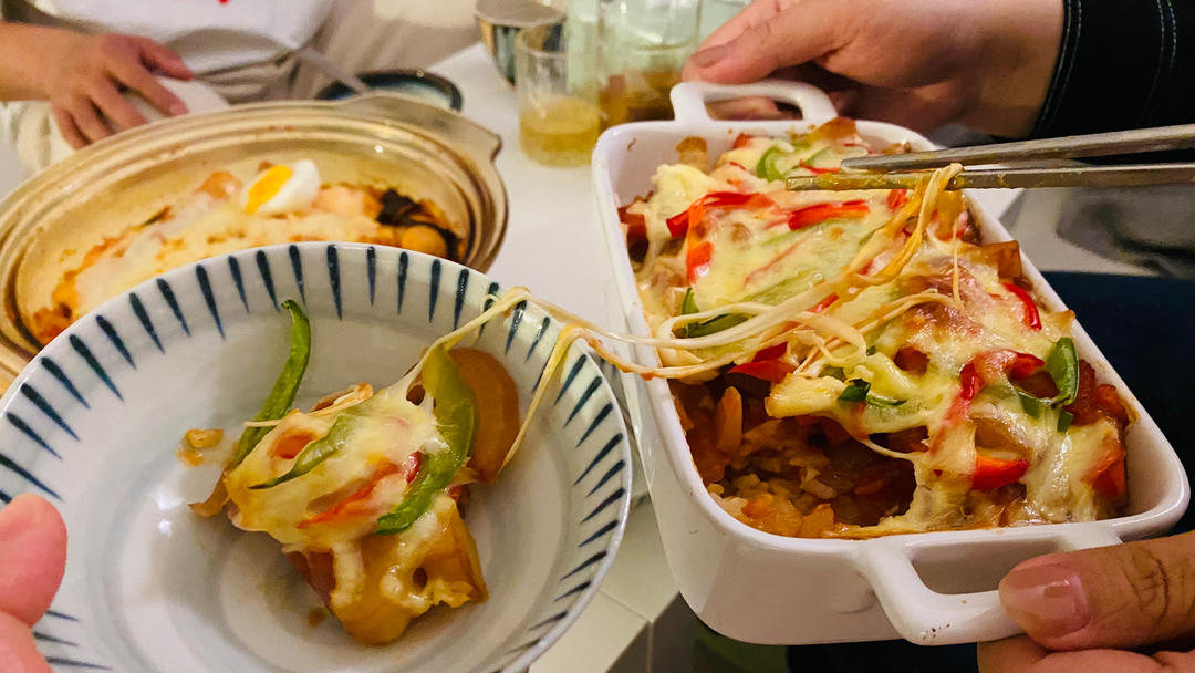 番茄鸡肉浓情焗饭【两人份】