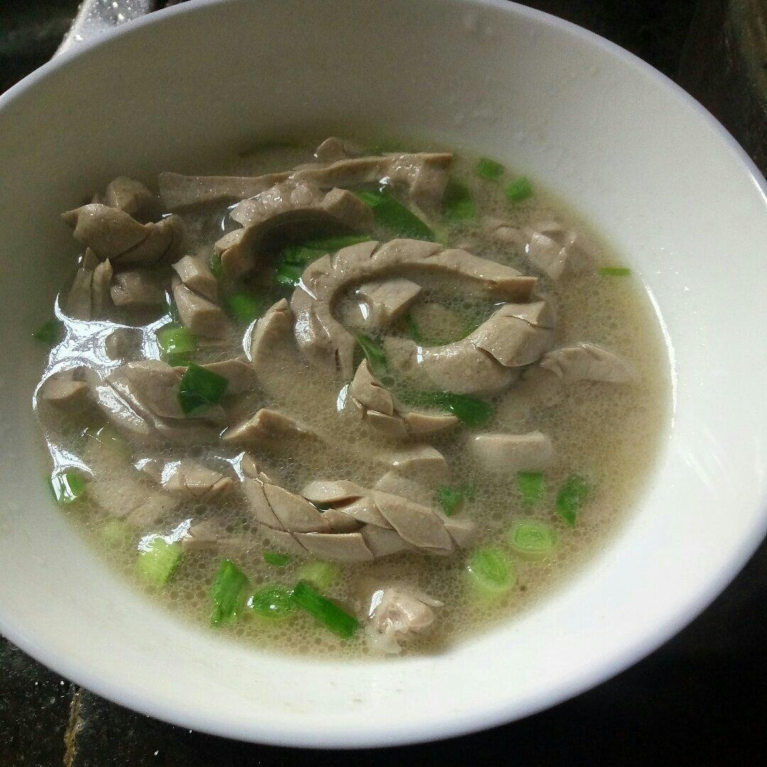 美丽食客做的猪腰花汤
