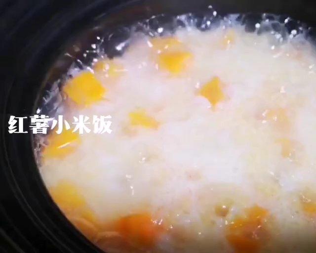 多吃粗粮有利健康_红薯小米饭