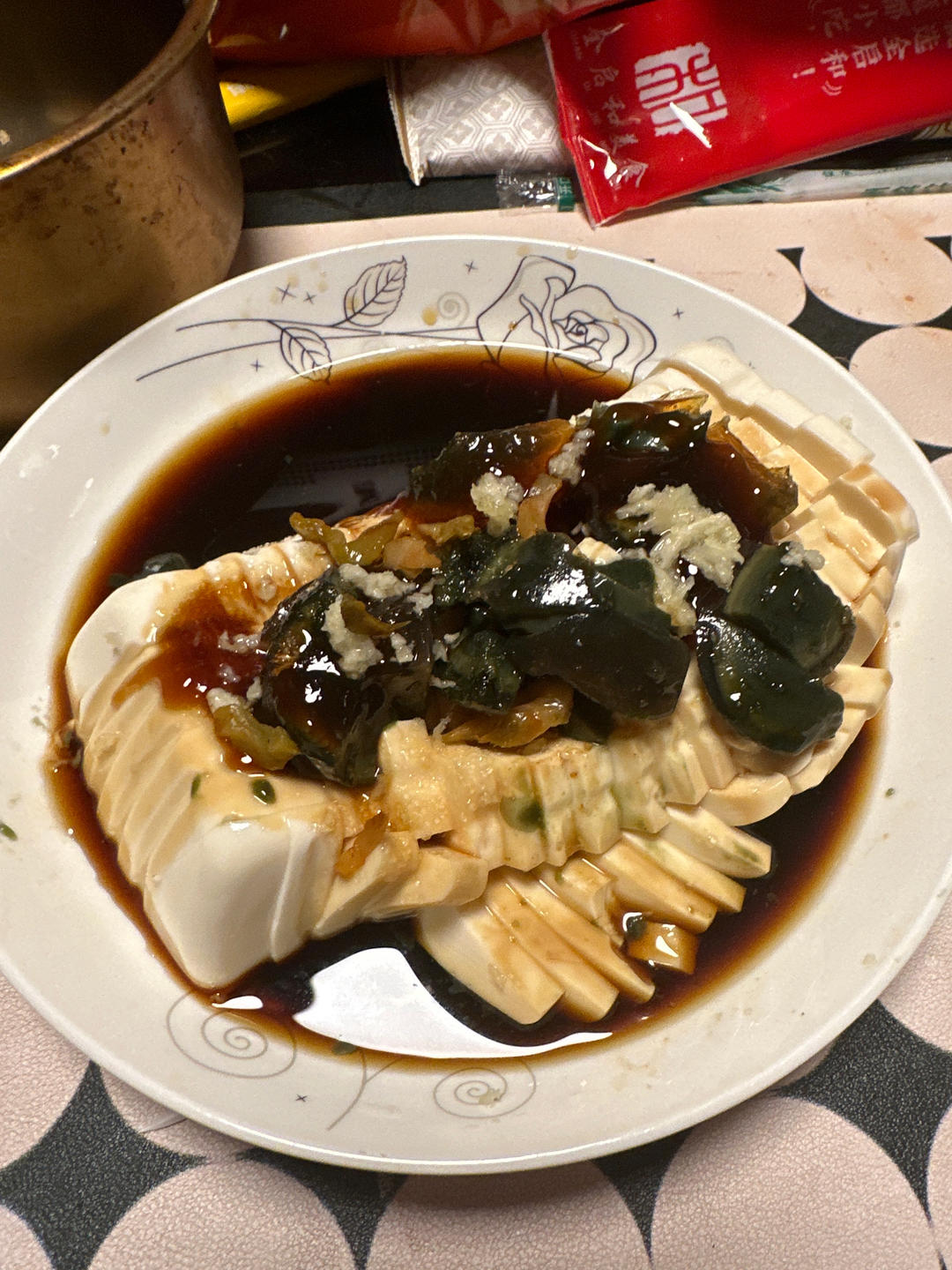 【最佳CP～】凉拌皮蛋豆腐✨