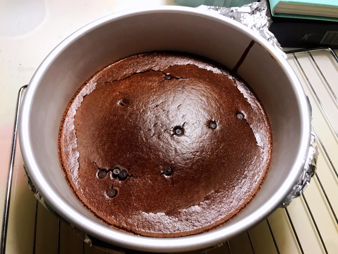 巨好吃的巧克力古早蛋糕