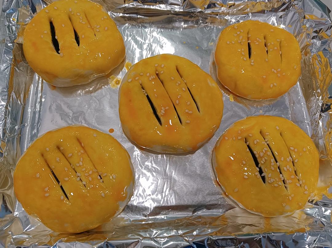 豆沙老婆饼（手抓饼版）