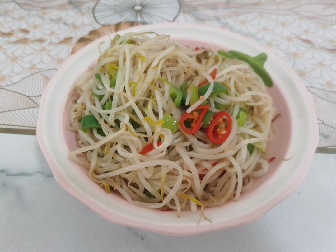 爆炒绿豆芽