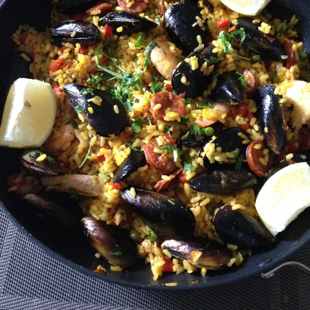 【曼食慢语】Seafood Paella 西班牙海鲜饭