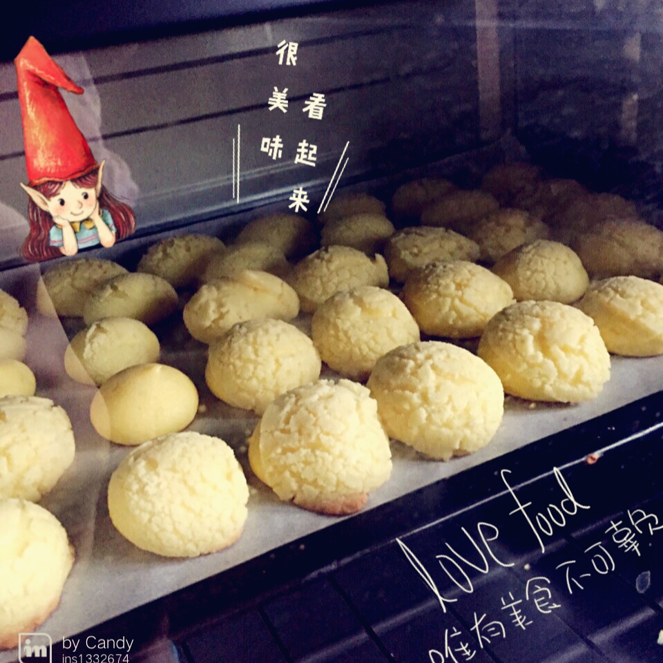 酥皮奶油泡芙--#皮黑森林#