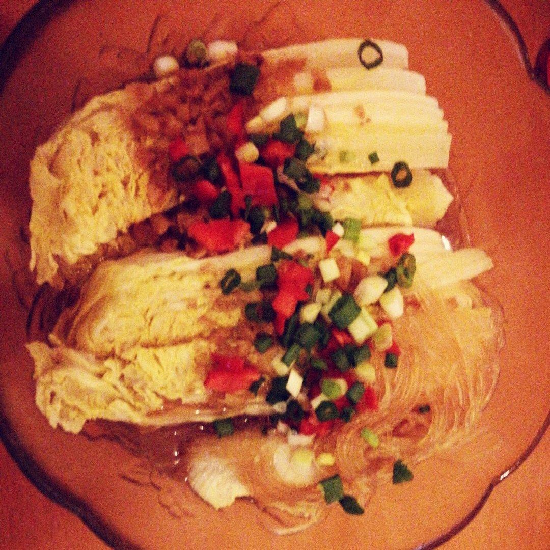 蒜蓉粉丝蒸娃娃菜