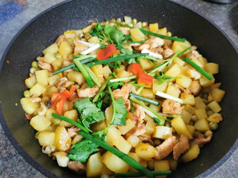 红烧鸡肉焖土豆🌵
