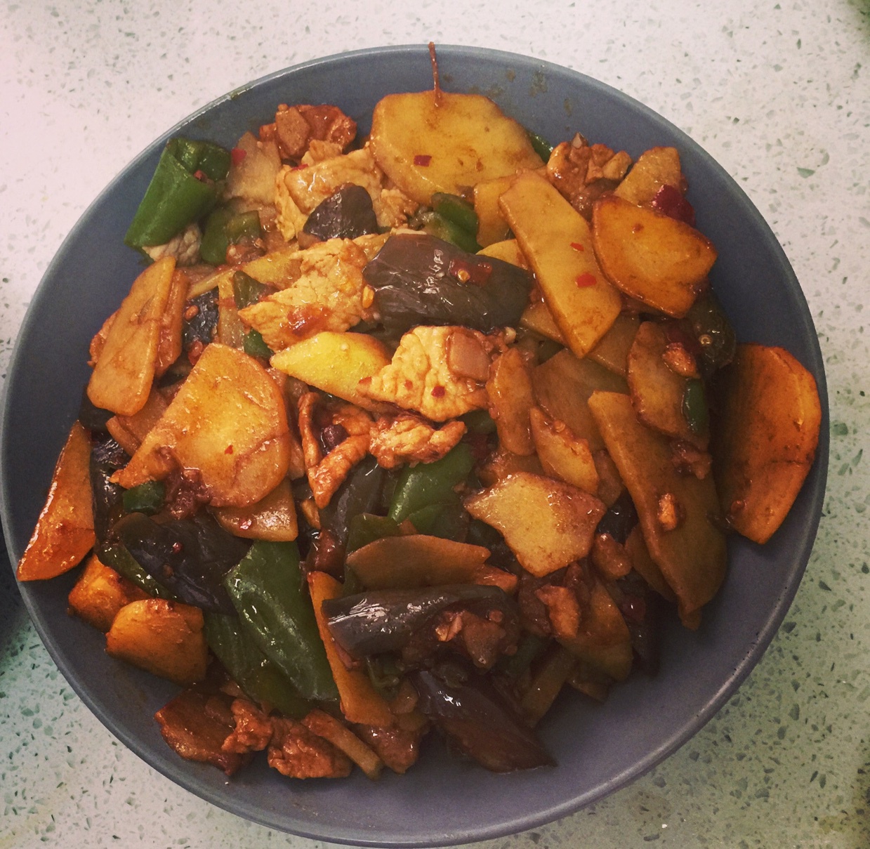 少油地三鲜