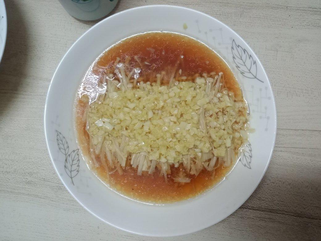 蒜蓉蒸金针菇