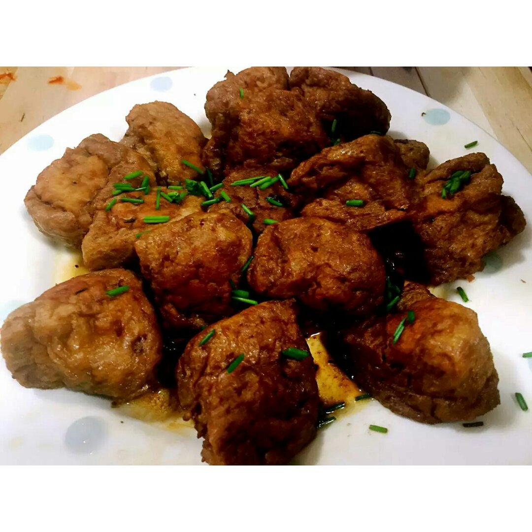 油豆腐塞肉