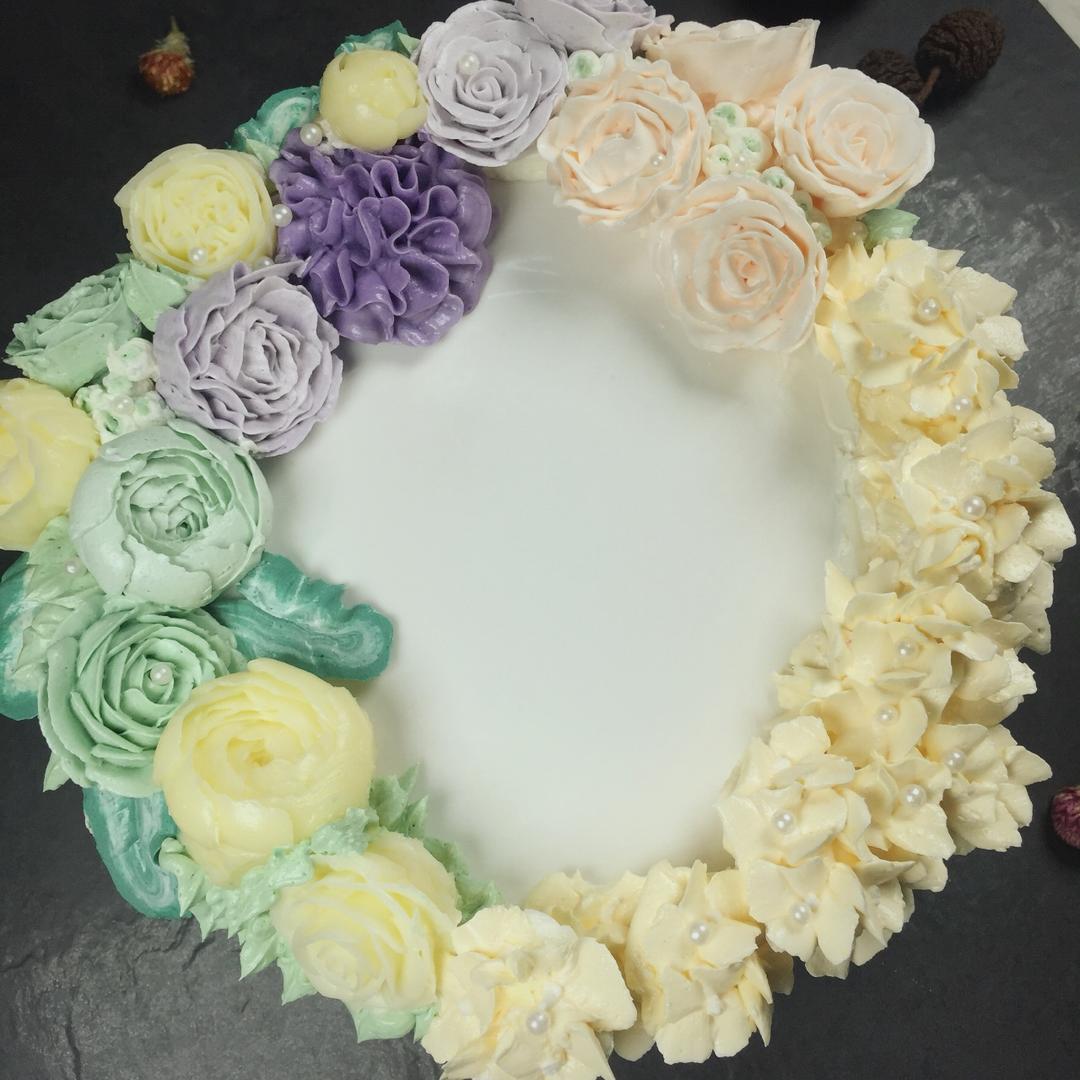 韩式裱花奶油霜/透明奶油霜配方（意式）