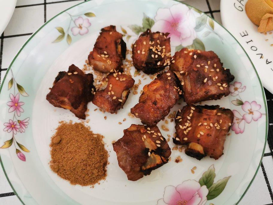 锡纸烤排骨