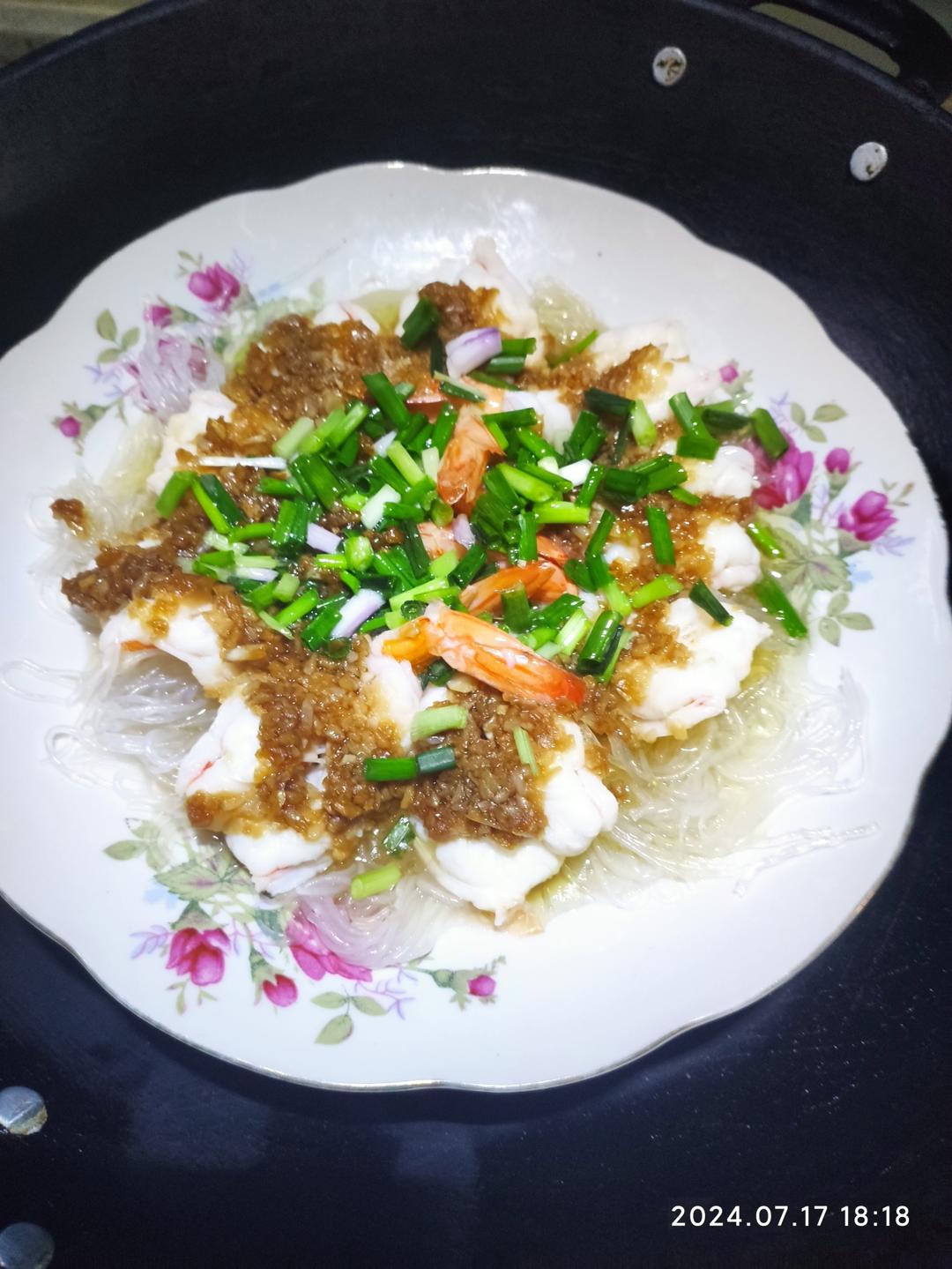 蒜蓉粉丝开背虾