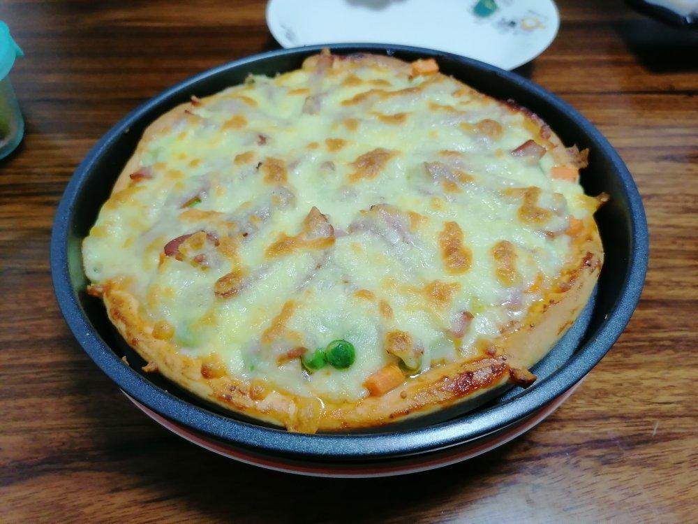 披萨饼皮两个八寸左右