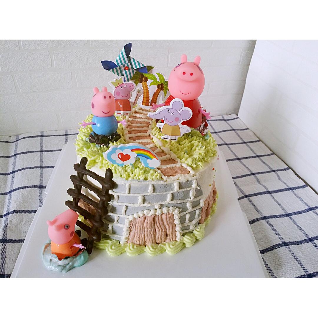 托马斯场景奶油蛋糕