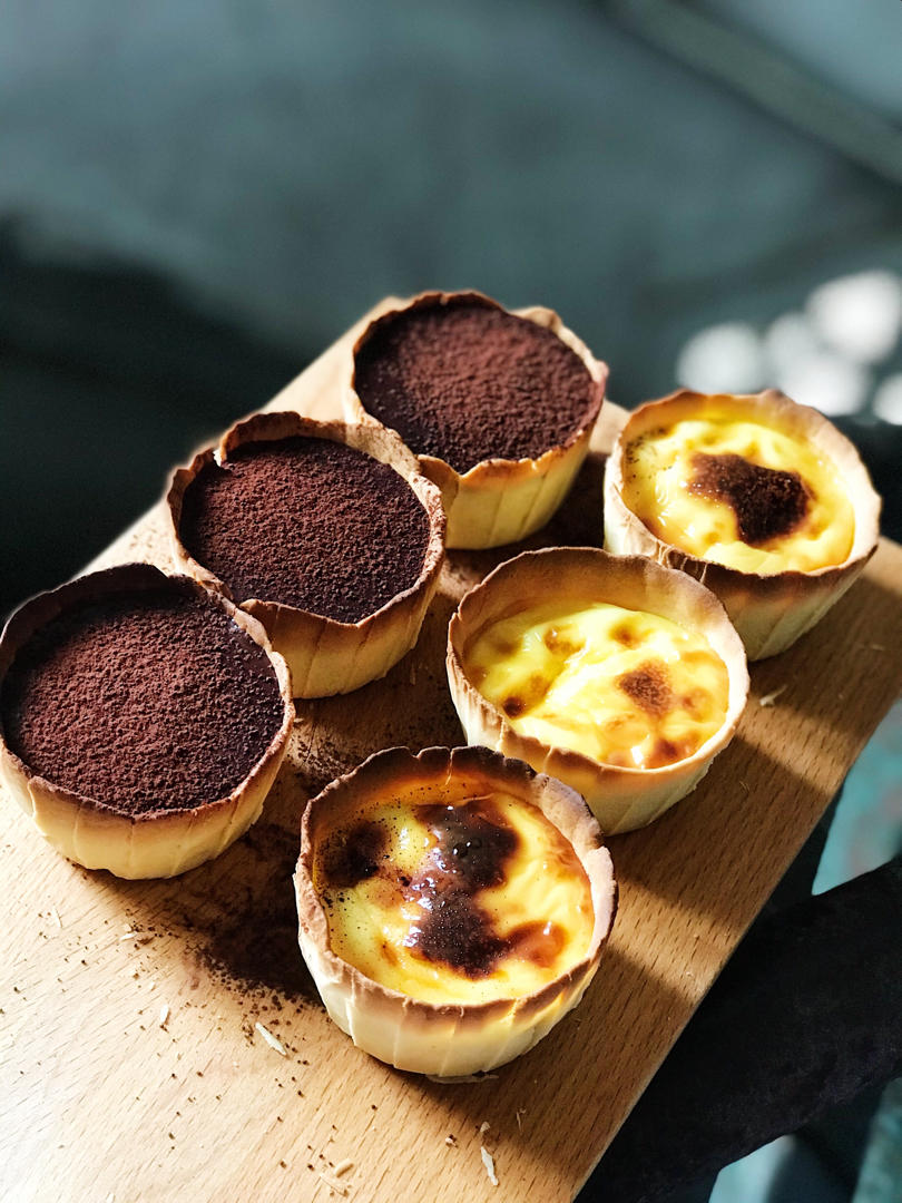 最近超火爆的德式布丁塔 一口爱上超满足