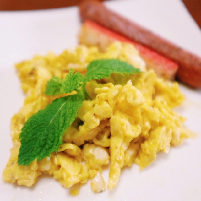 美式炒蛋 scrambled eggs