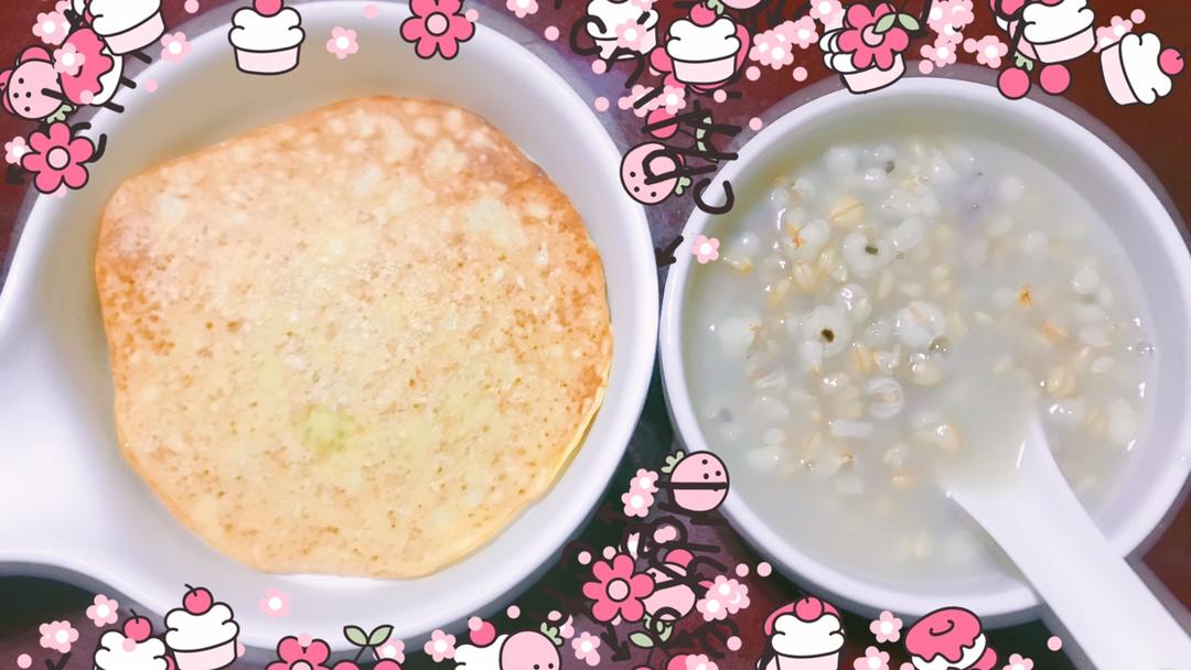 鸡蛋燕麦能量饼
