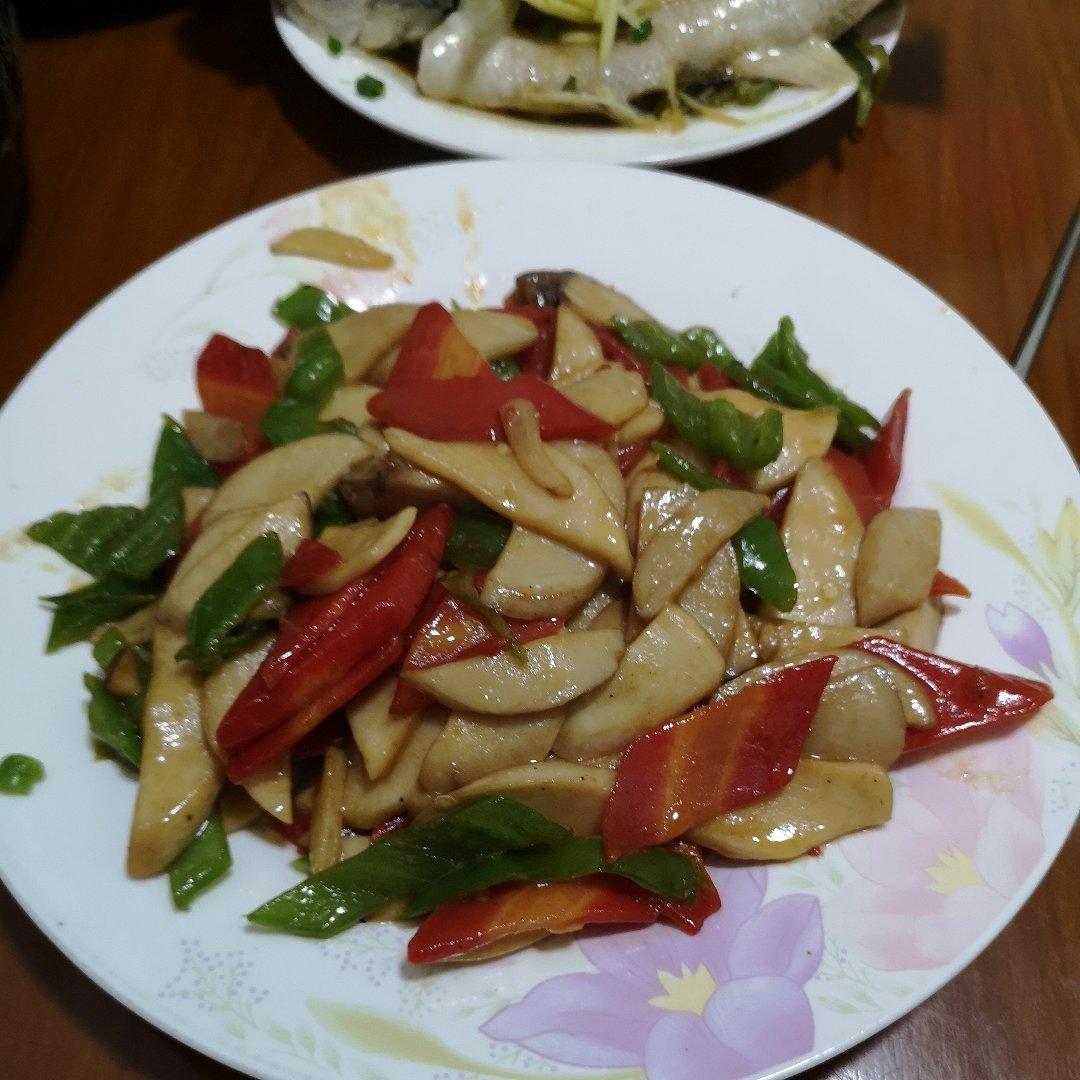 老丁的私房菜-美极杏鲍菇