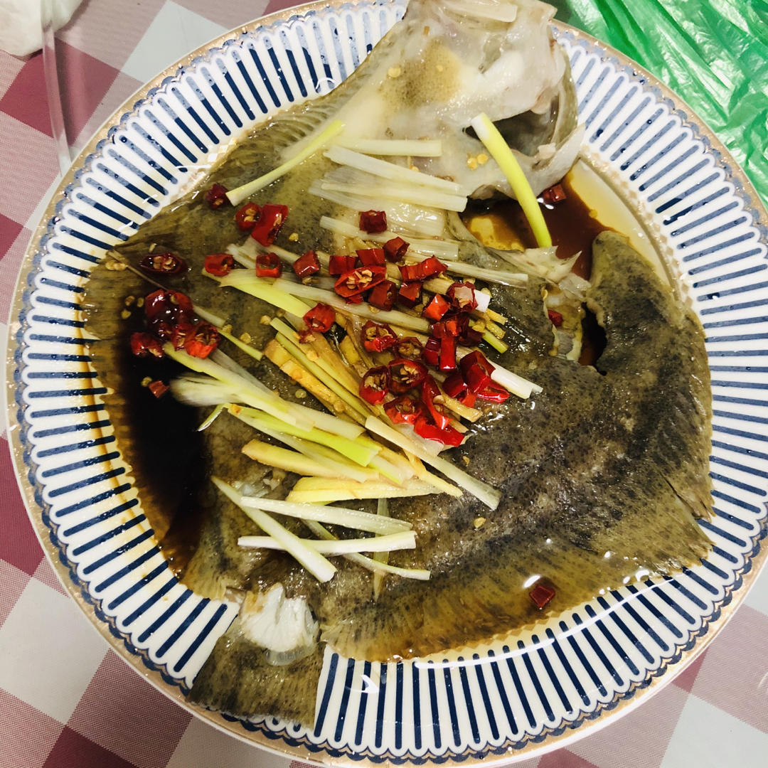清蒸多宝鱼