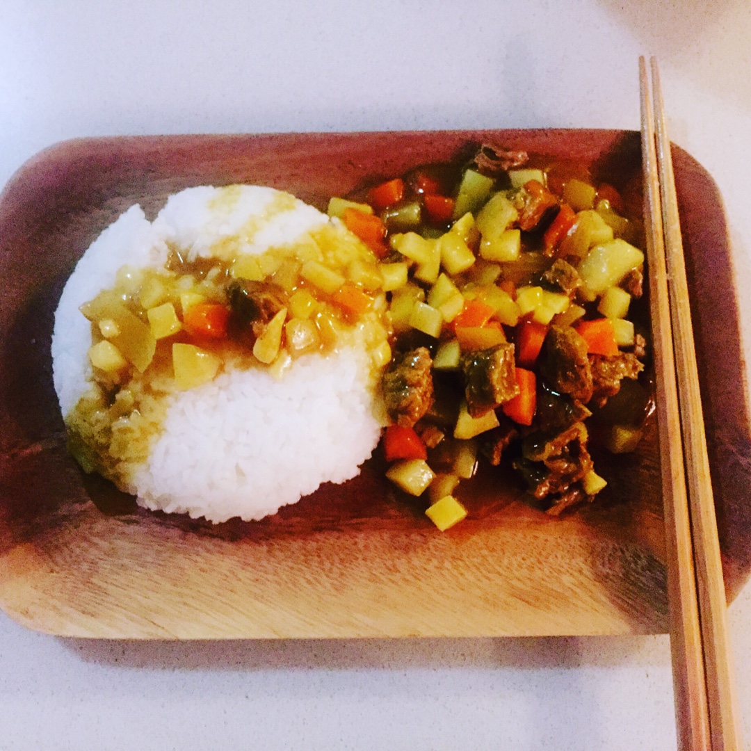 爸爸的最爱-咖喱牛肉