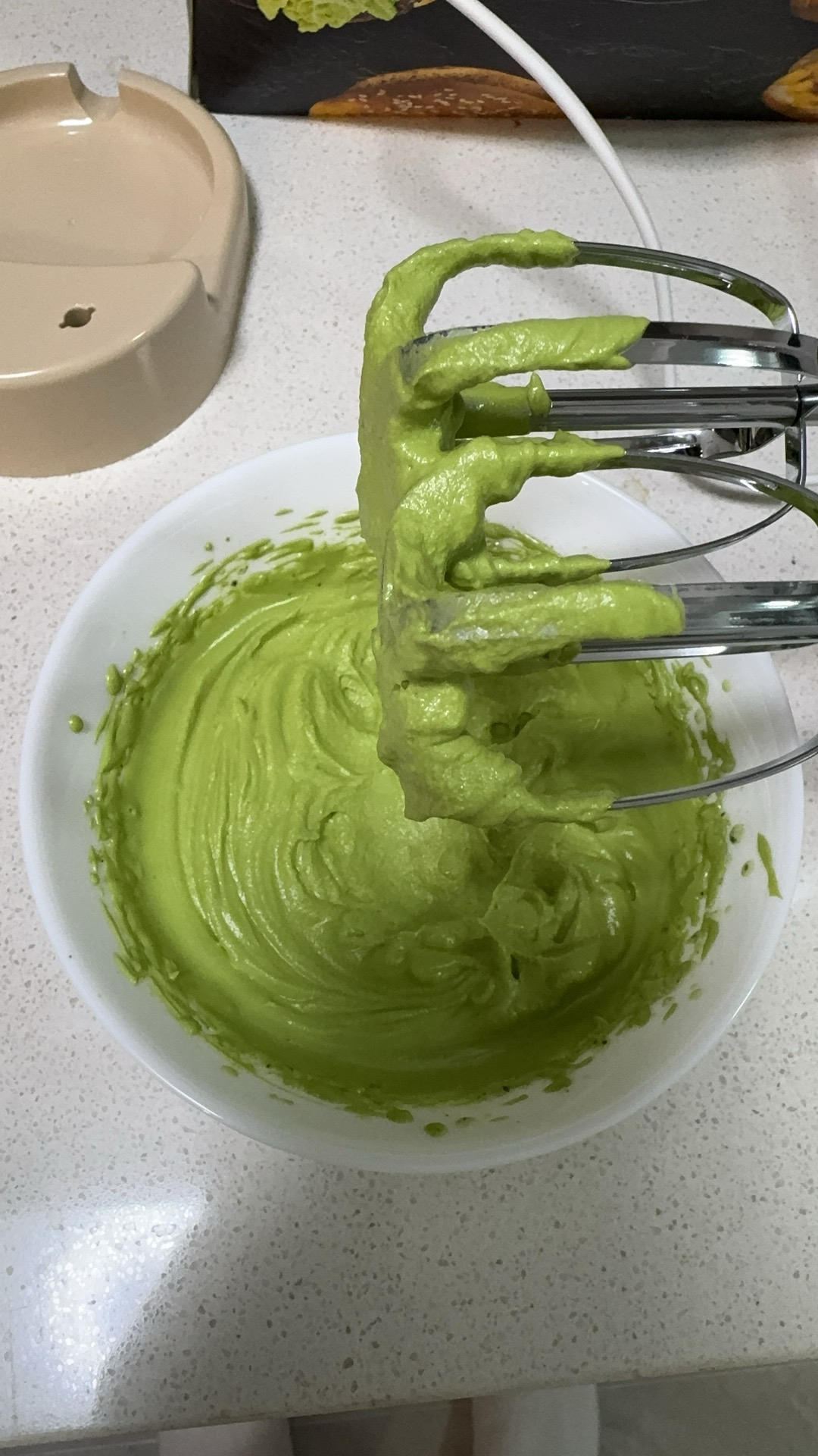 抹茶调味奶油