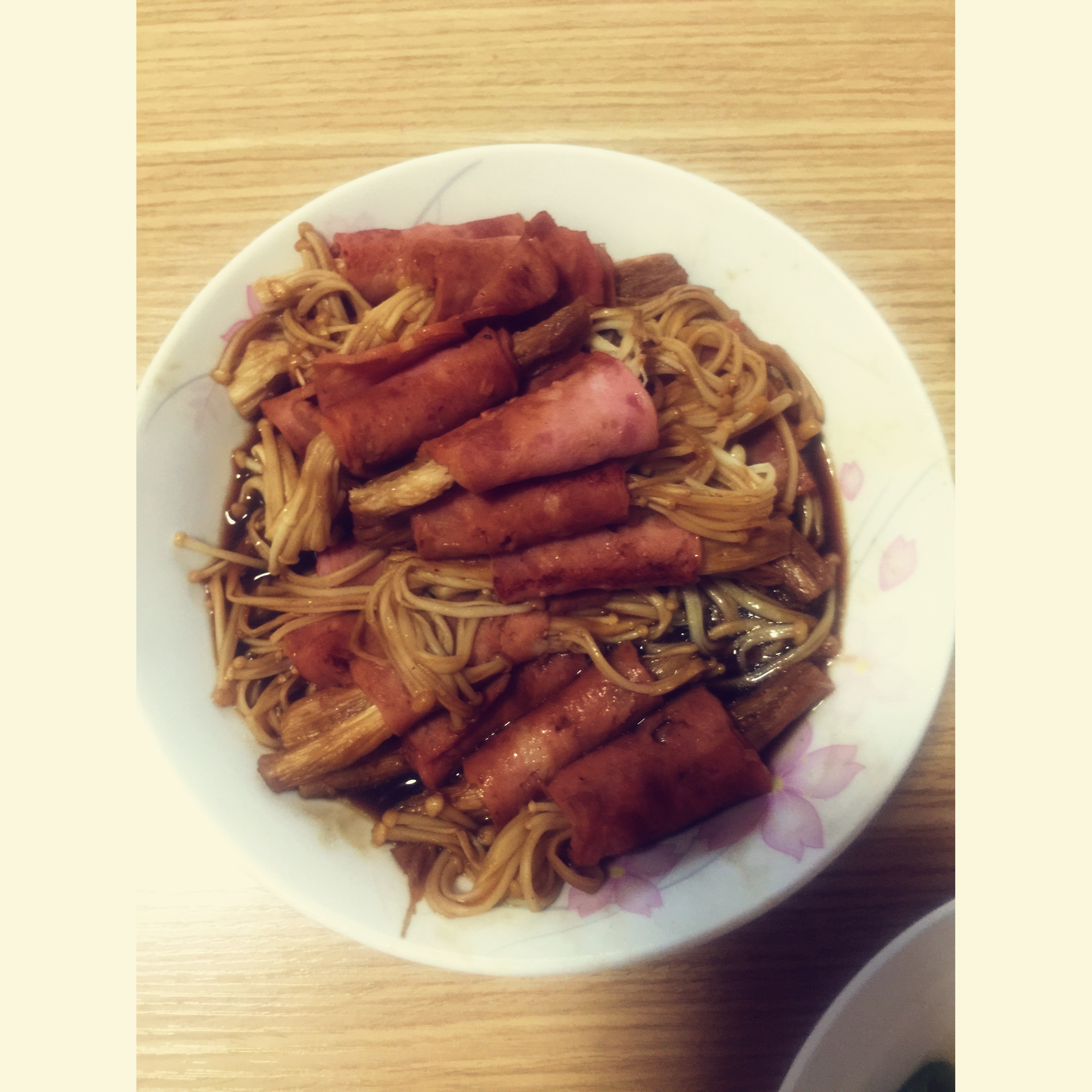 金针菇培根卷