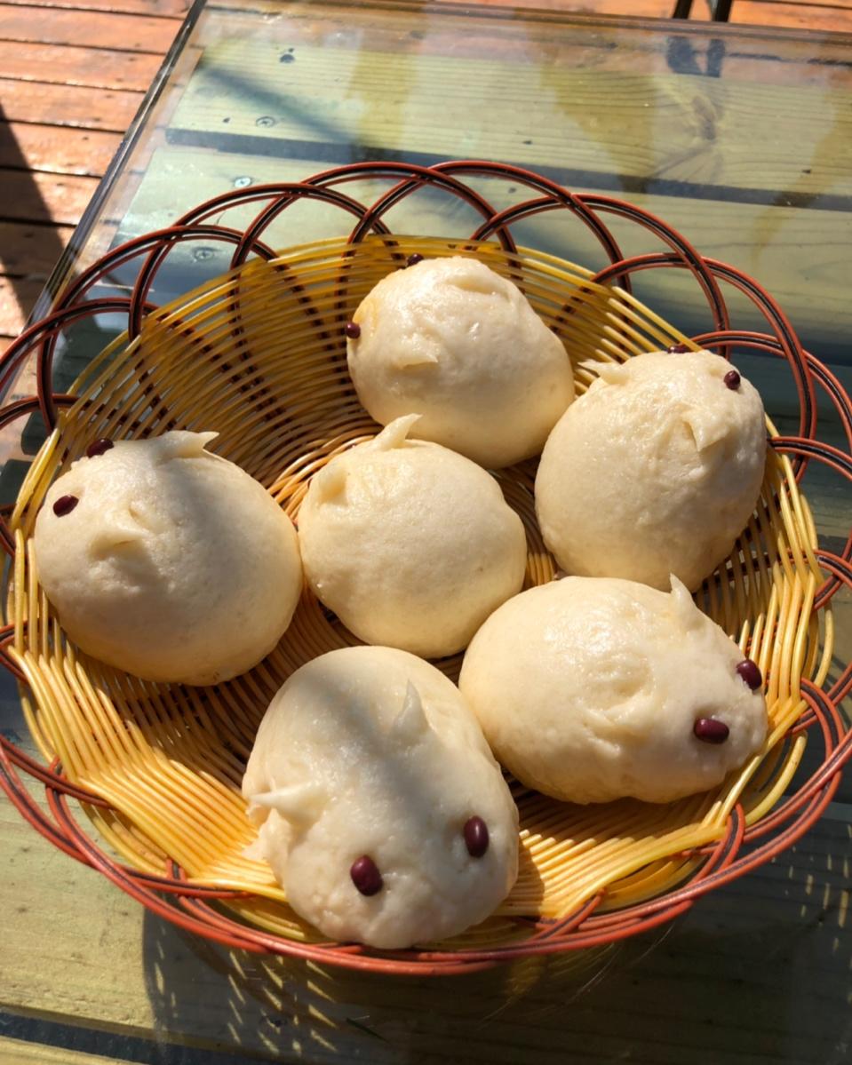 小兔子奶黄包