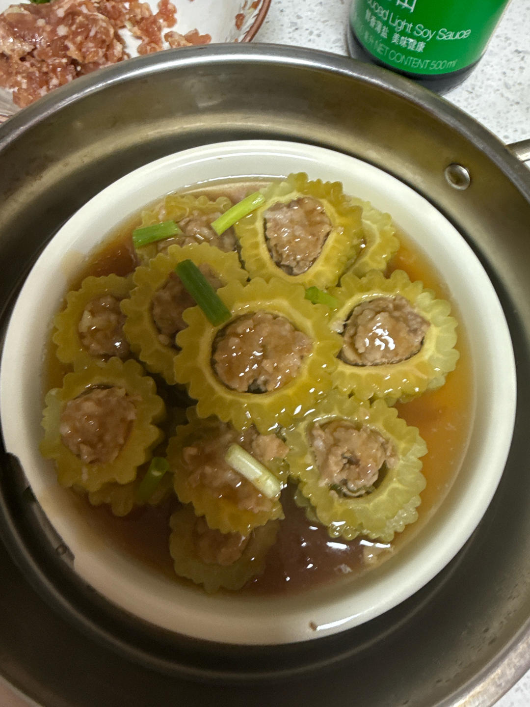 苦瓜酿肉